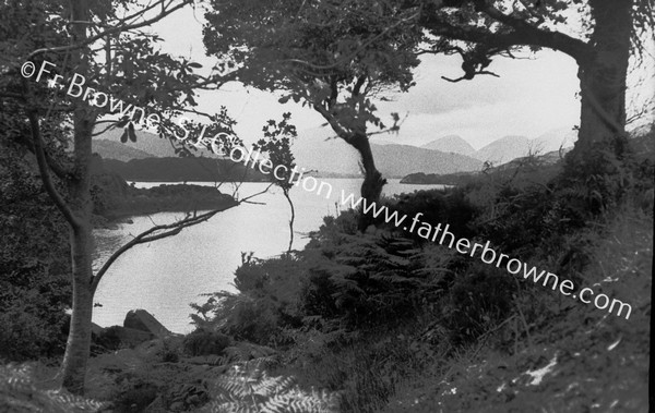 ON THE ROAD TO KENMARE GLIMPSES OF THE UPPER LAKE